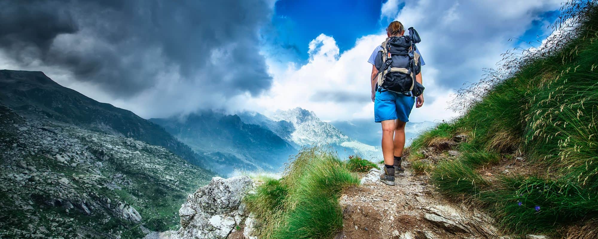 mountain path, connecting business intelligence to data analytics